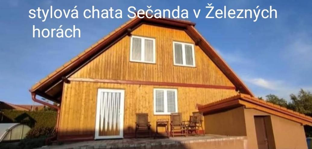 Apartmanova Chata Secanda S Bazenem, U Secske Prehrady Exterior foto